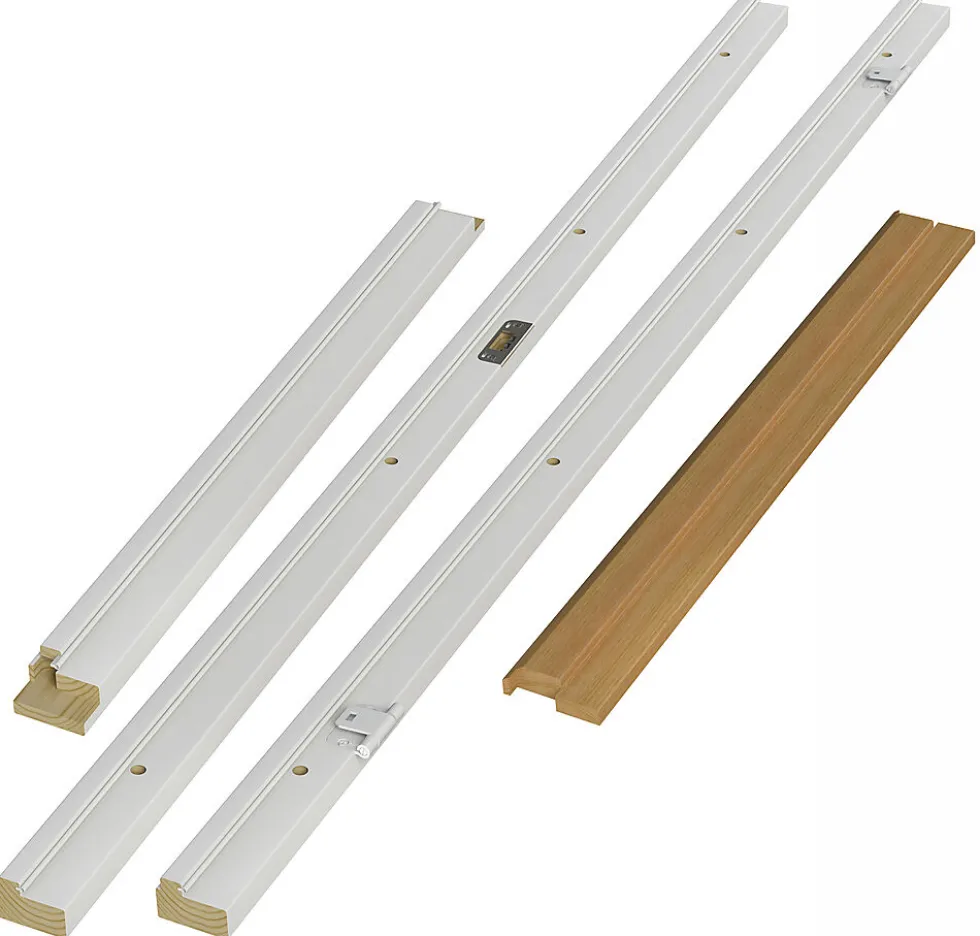 Karmsett klassisk hvit S0500-N 80x210 cm