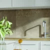 Kjøkkenplate brown marble slett overflate 10x620x580