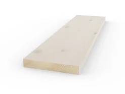 Kledning rektangulær nøytral grå 19x98x4800 mm