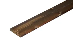 Kledning rektangulær royalimpregnert furu brun 19x98 mm