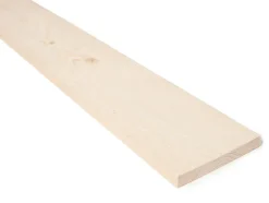 Kledning rektangulær ubehandlet 16x123 mm gran klasse 1