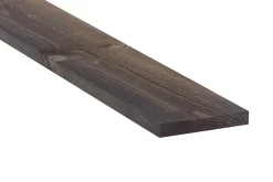Kledning royalimpregnert rektangulær setersvart 19x123 mm