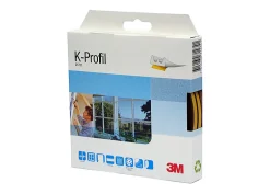 K-list 21711 6m brun 4 x 9 mm x 6,0m epdm-gummi