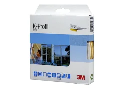 K-list 21710 6m hvit 4,0x9,0mmx6,0mtr epdm-gummi