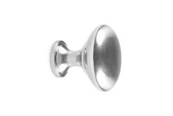 Knopp amadeus 32mm børstet krom sb pk 1 stk