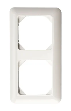 Kombiramme 2-hull hvit