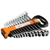 Komb.nkl sett 1rm 8-19 mm 12 deler 1rm/sh12