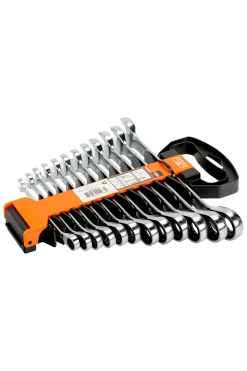 Komb.nkl sett 1rm 8-19 mm 12 deler 1rm/sh12