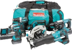 Kombosett DLX5032T 5 stk 18V