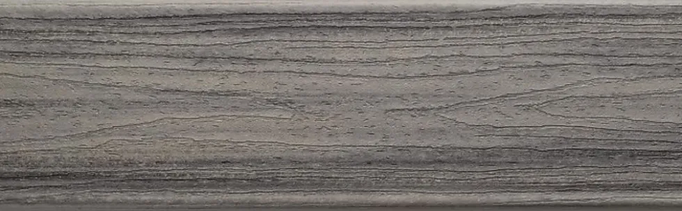 Kompositt terrassebord island mist med spor 25x140x4880 mm