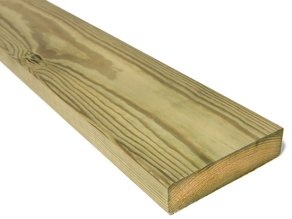 Konstruksjonsvirke C24 impregnert furu 36x148 mm