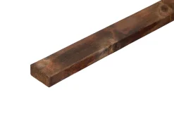 Konstruksjonsvirke justert furu impregnert brun 48x98 mm