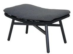 Krakk/skammel med pute sort