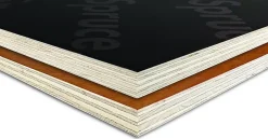 Kryssfiner gran filmbelagt 15x1500x750 mm lys brun