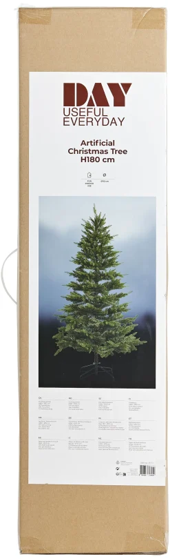 Kunstig juletre plast Ø112cm H180cm