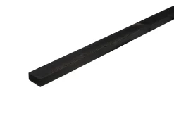 K-virke justert furu setersvart 48 x 98 mm