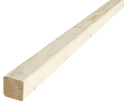 Lekt/rekke gran/furu ubehandlet klasse 1 48x48 mm