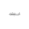 Lettbet.skrue sh 8x180 cs a-50 -50 senkhode corrseal