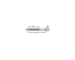 Lettbet.skrue sh 8x180 cs a-50 -50 senkhode corrseal