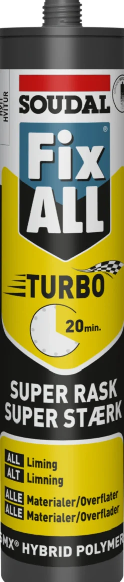 Lim Fix All Turbo Hvit 290ml
