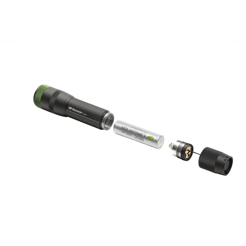 Lommelykt oppladbar CR42 1000 lumen