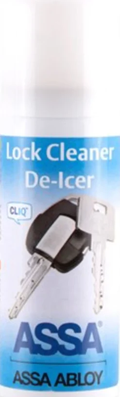 Låsolje de-icer assa 75 mlavising av sylindere