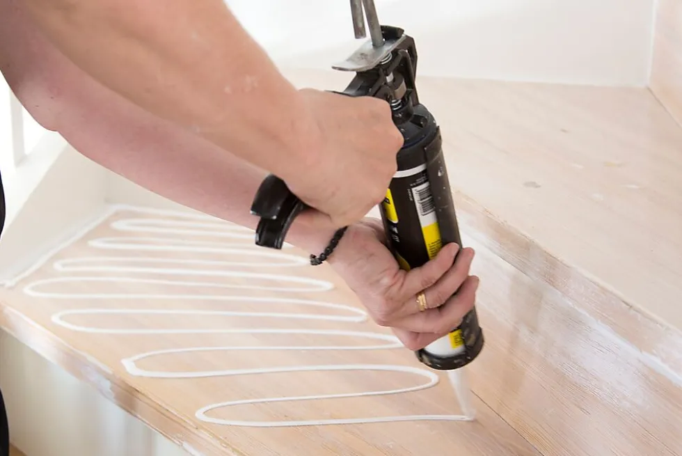 Lundbergs trappefornying Trend laminat eik