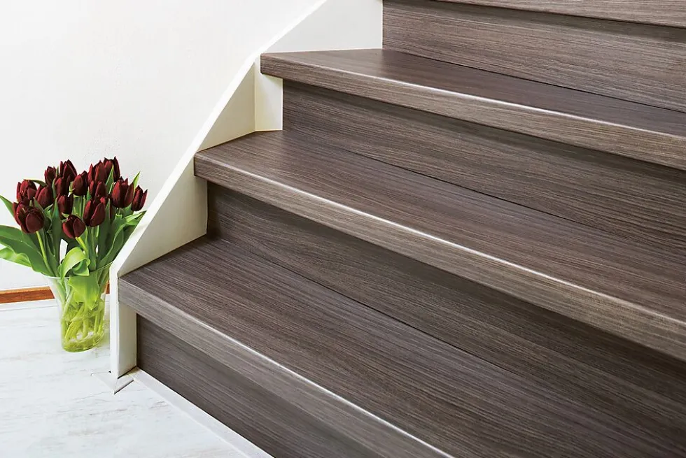 Lundbergs trappefornying Trend laminat eik