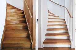 Lundbergs trappefornying Trend laminat mørk eik