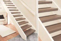 Lundbergs trappefornying Trend laminat mørk eik