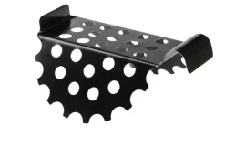 Løvrist stål sort 125 mm