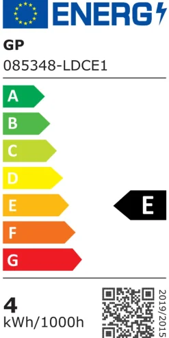 Lyspære led filament kronepære flameswitch E14 4 Watt