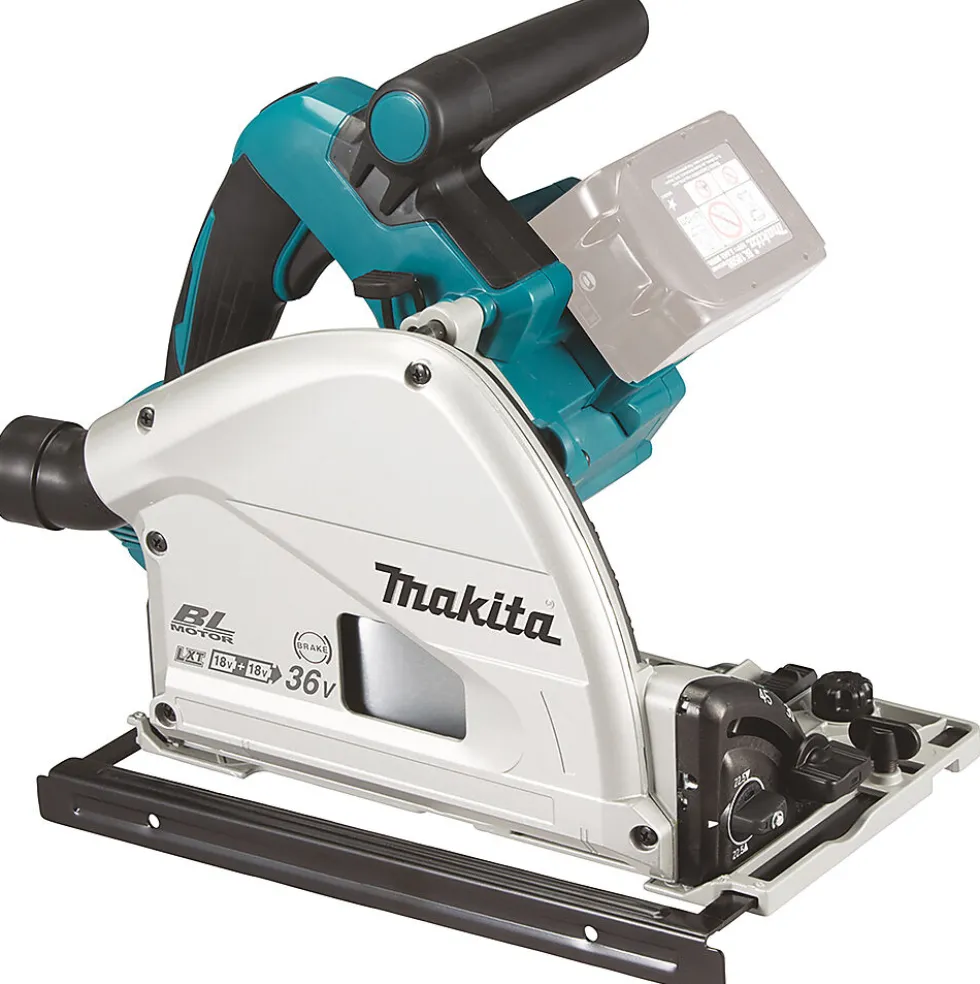 Makita senkesag DSP600ZJ 2x18 V BL-motor, kun maskin, 165 mm