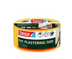 Maskeringstape robust 50 mm x 33 meter gul