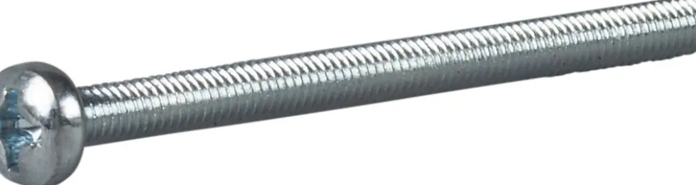 Maskinskrue ph hg m3x40 fzb-200 panhode helgjenget blankforsinket