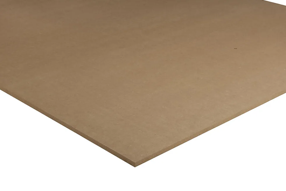 MDF plate standard ubehandlet 12x1220x2440 mm