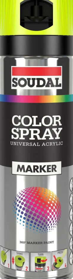 Merkespray Fluoriserende Blå 500ml