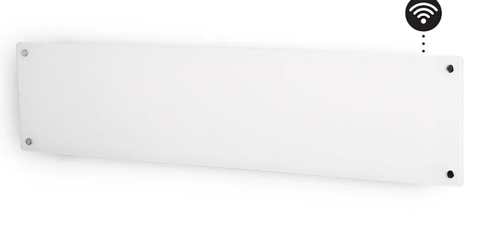 Mill panelovn glass WiFi Gen 4 850W hvit