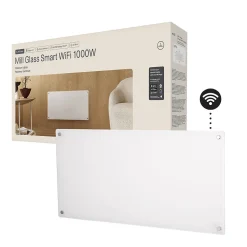 Mill panelovn WiFi Gen 4 glass 1000W hvit