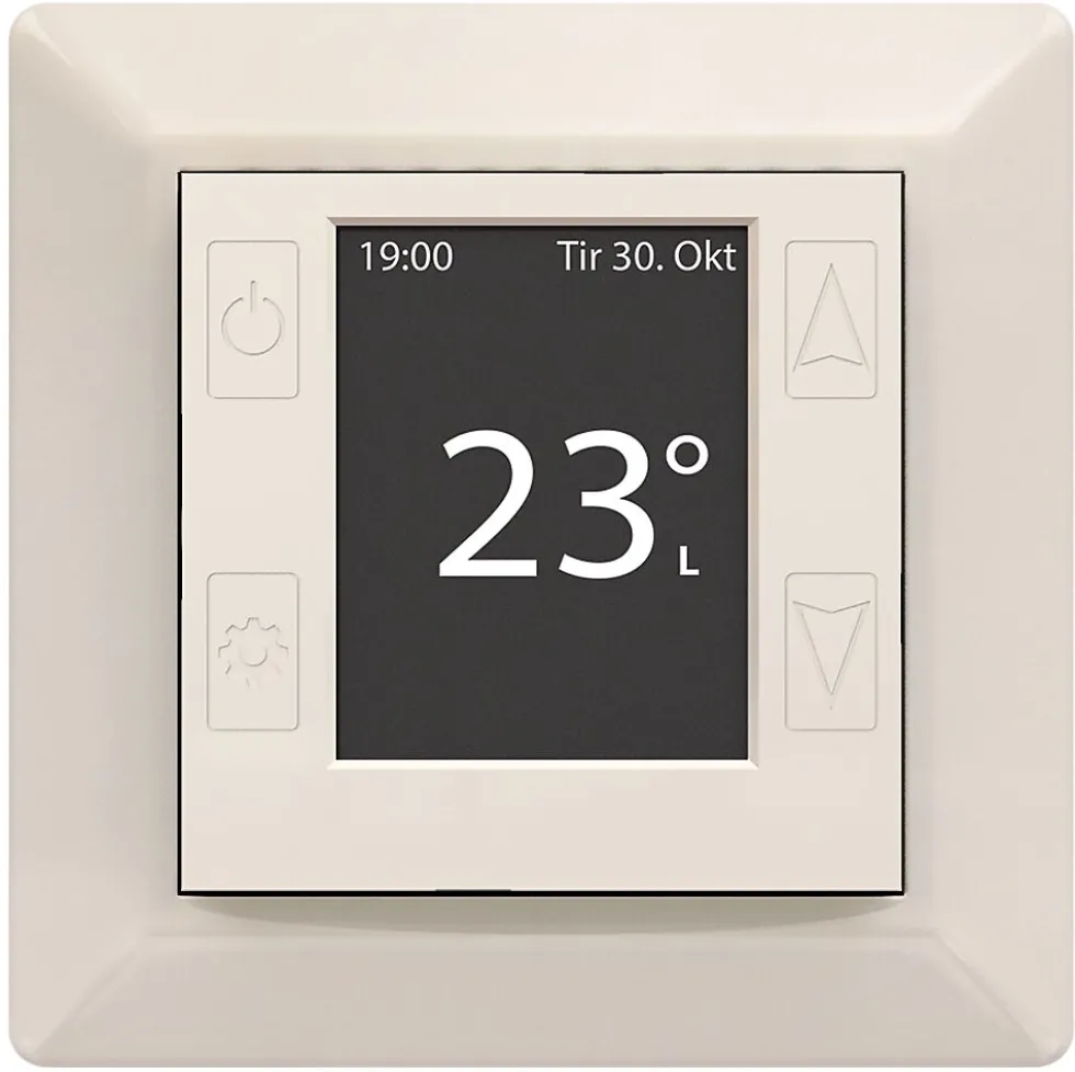 Mill termostat gulv WiFi polarhvit