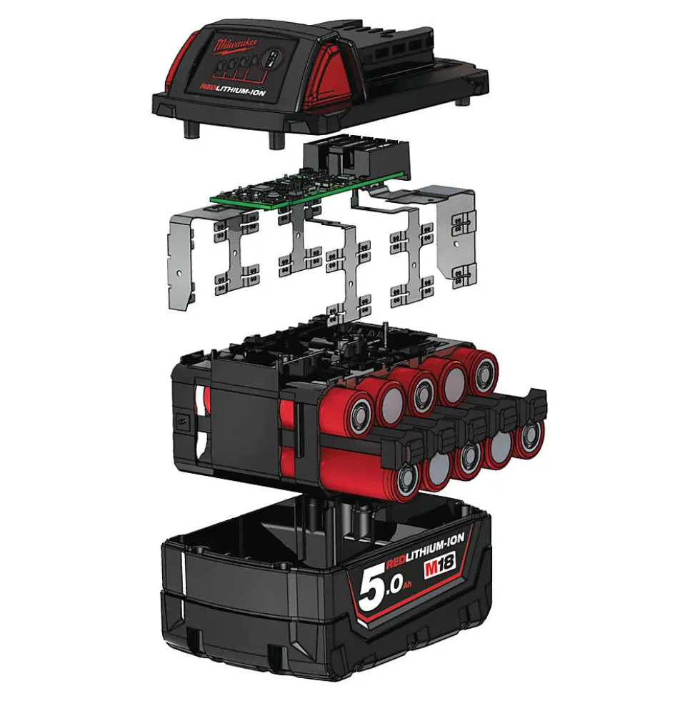Milwaukee batteri M18 5,0 Ah Li-ion