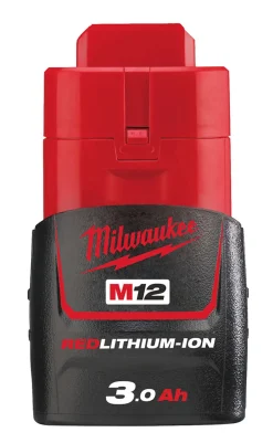 Milwaukee batteri M12 3,0 Ah REDLITHIUM-ION