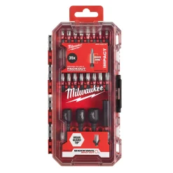 Milwaukee bitssett SHOCKWAVE 35P