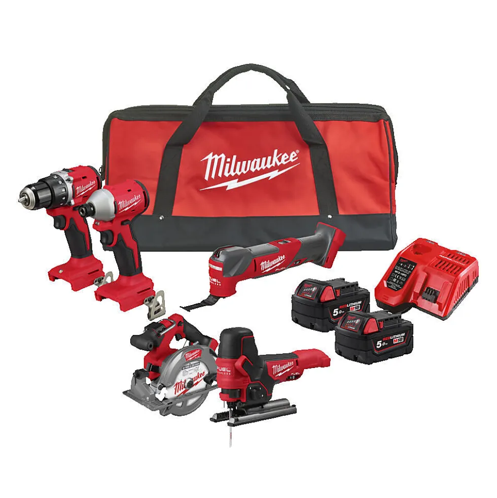 Milwaukee verktøysett M18 BLCPP5A-502B
