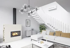Mitsubishi KAITEKI varmepumpe hvit 6600