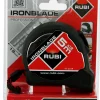 Målebånd 5mx19mm magnetisk rubi
