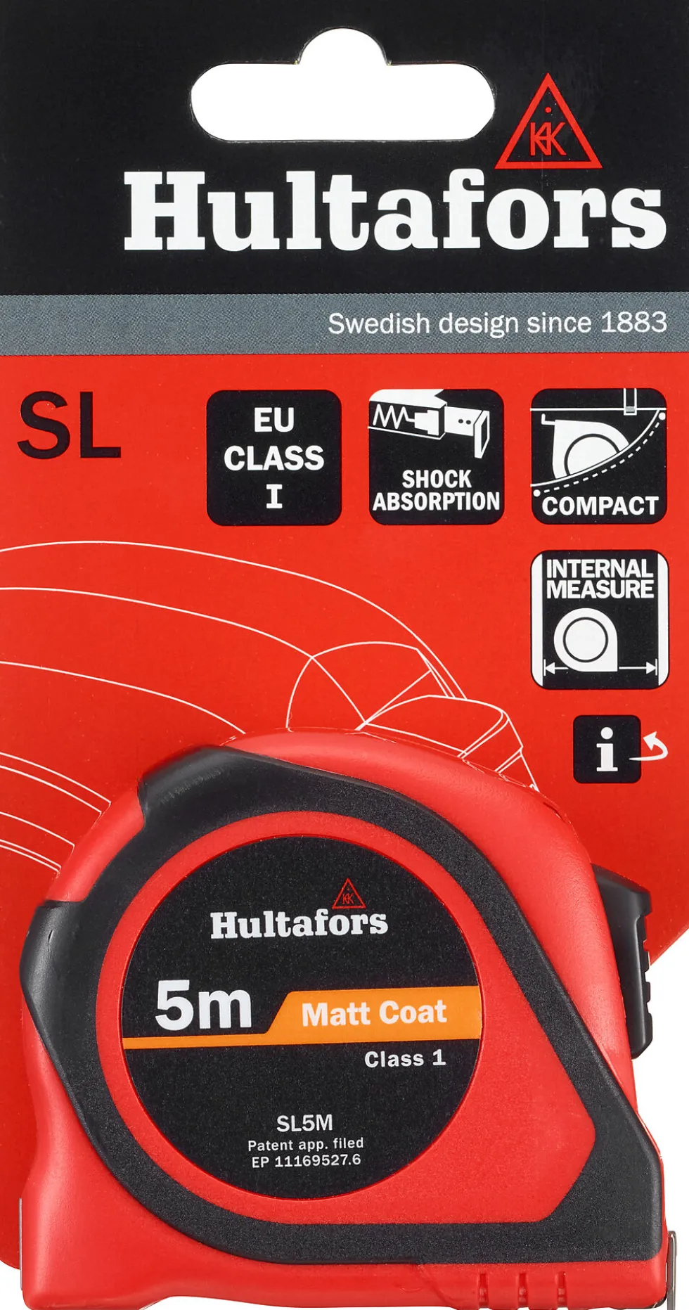 Målebånd SL 5 meter