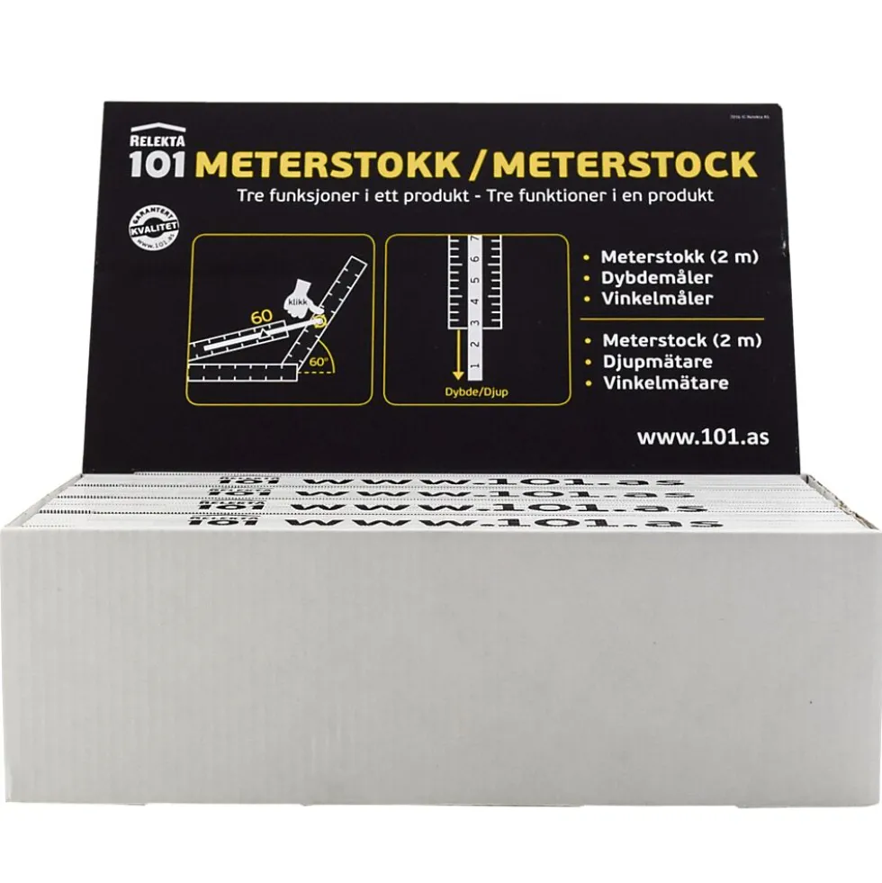 Måleverktøy 101 Meterstokk