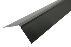 Mønebeslag 160x2000 mm stål sort