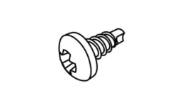 Montasjeskruer med ph2 spor 3,5 x 9,5 mm 2000 stk